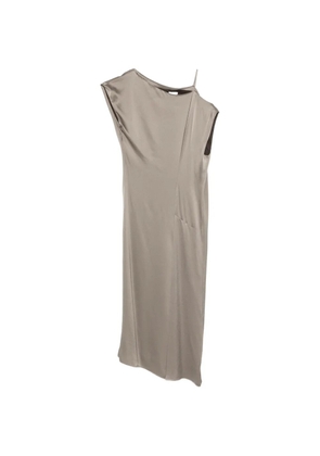 Alysi asymmetrical strap dress - Grey