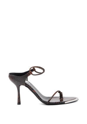 Diesel D-Diam's Infra Lace 90 sandals - Brown