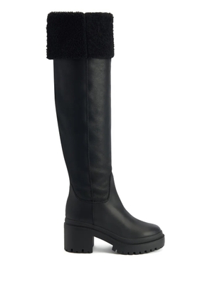 Giuseppe Zanotti Iwona 70mm leather boots - Black
