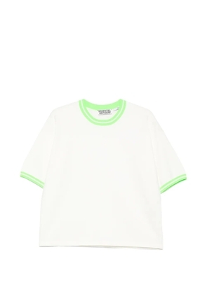Essentiel Antwerp contrasting-trims T-shirt - White
