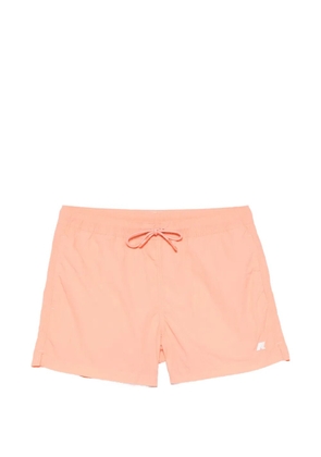 K-Way Hazel logo-detail swim shorts - Pink