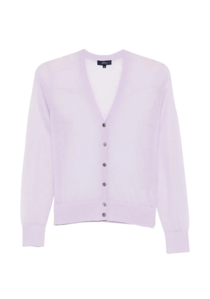 Soeur v-neck button cardigan - Purple