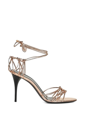 Saint Laurent Babylone strappy sandals - Pink