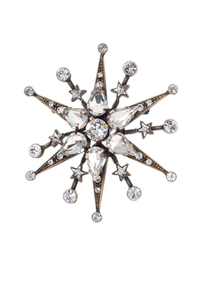 THOT GIOIELLI star-crystal brooch - Gold