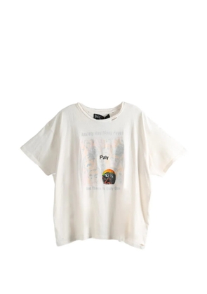 PALY HOLLYWOOD graphic crew-neck T-shirt - Neutrals