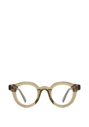 AUDE HEROUARD Marcelle round-frame glasses - Green