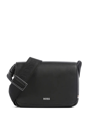 BOSS adjustable-strap shoulder bag - Black