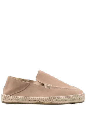 Manebi suede flat espadrilles - Neutrals