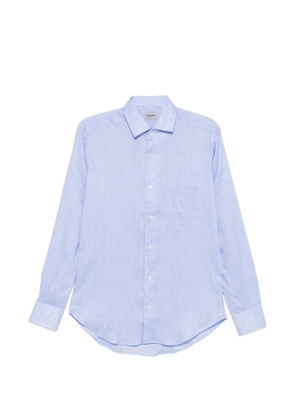 Drumohr chest pocket shirt - Blue