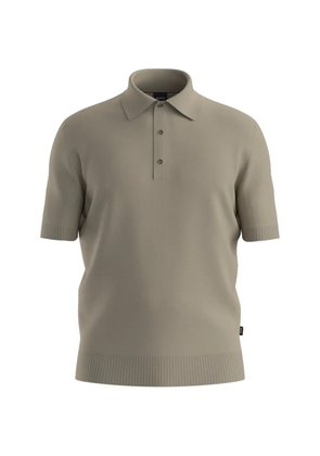 BOSS buttoned polo shirt - Neutrals