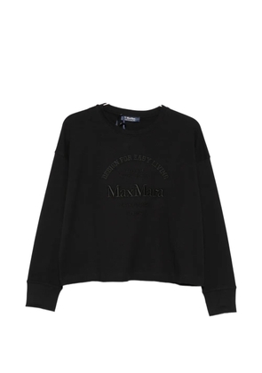 'S Max Mara Rugiada logo sweatshirt - Black