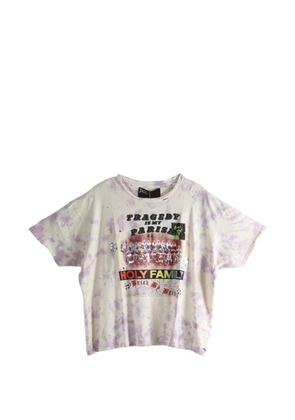 PALY HOLLYWOOD tie-dye graphic T-shirt - Neutrals