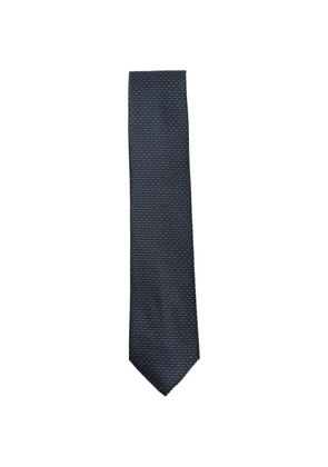 Brioni textured tie - Blue