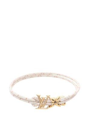 Louis Vuitton Pre-Owned 2025 Monogram Canvas LV Bloom Bracelet costume bracelet - Brown