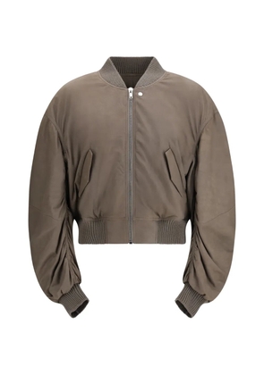 Rick Owens Secchia Flight bomber jacket - Brown