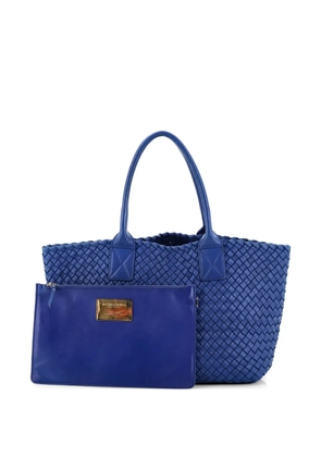 Bottega Veneta Pre-Owned Cabat Intrecciato Nappa Medium tote bag - Blue