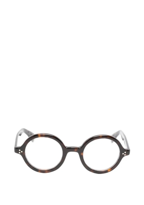 Eyevan7285 Albion-E round-frame glasses - Brown