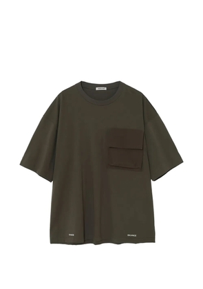 Undercover pocket T-shirt - Green