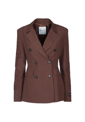 ERMANNO FIRENZE double-breasted blazer - Brown
