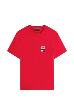 Tommy Hilfiger logo-detail T-shirt - Red