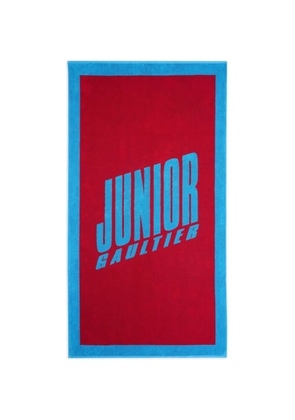 Jean Paul Gaultier logo towel - Red