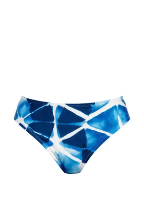 Lenny Niemeyer Nila tie dye-print bikini - Blue