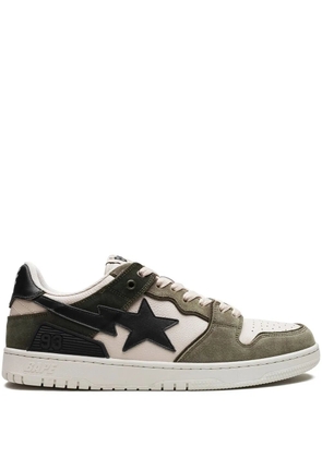 A BATHING APE® Sk8 Sta #4 M1 'Olive Darb' sneakers - Green