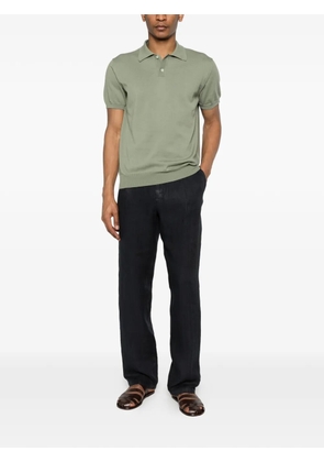 Woolrich buttoned short-sleeve polo shirt - Green