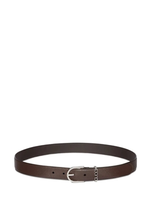 Gucci logo-buckle belt - Brown