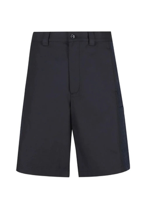 Gucci logo-button shorts - Blue
