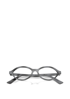 Ray-Ban oval-frame glasses - Grey