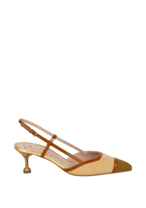 Roberto Festa pointed toe heeled sandals - Neutrals