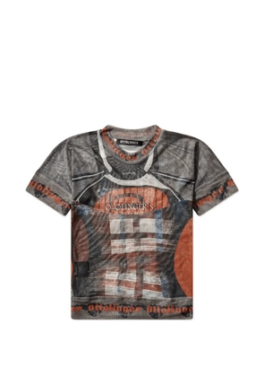 Ottolinger patterned T-shirt - Grey