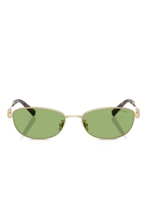 Tiffany & Co Eyewear oval-frame sunglasses - Gold