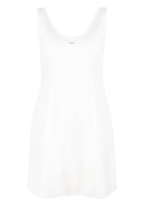 P.A.R.O.S.H. sleeveless wool mini dress - Neutrals