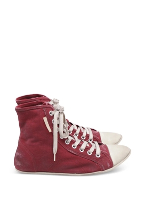 Balenciaga Pre-Owned Ultra Flat canvas sneakers - Red