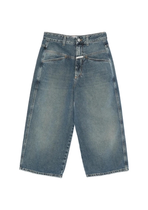 Closed cropped jeans - Blue