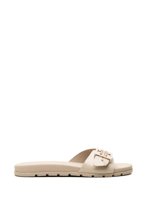 Tory Burch Mellow buckle-fastening slides - Neutrals