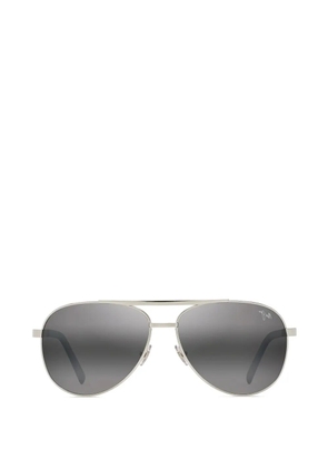 Maui Jim Seacliff pilot-frame sunglasses - Silver