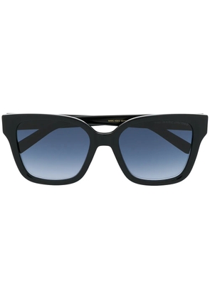 Marc Jacobs Eyewear rectangular chunky frame sunglasses - Black