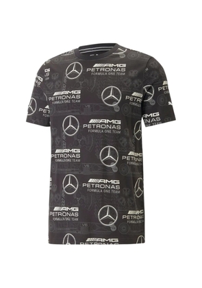 PUMA x Mercedes all-over print T-shirt - Black