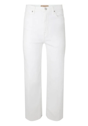 7 For All Mankind Jo high-rise cropped jeans - White