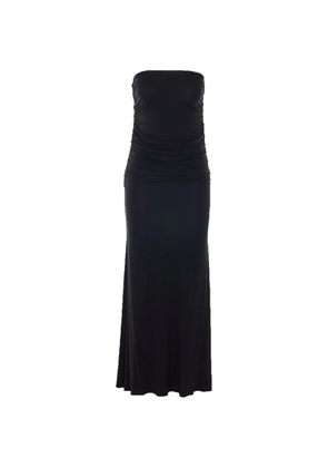 Elisabetta Franchi strapless maxi dress - Black