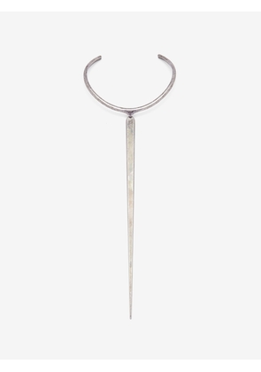 McQueen Scissor Necklace - Silver - Women - M