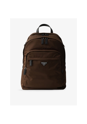 Mens Prada Re-Nylon and Saffiano Leather Backpack