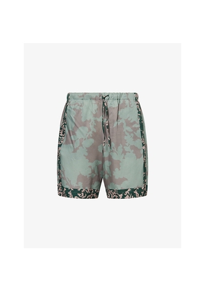 Mens Dries Van Noten Piperi Woven Shorts