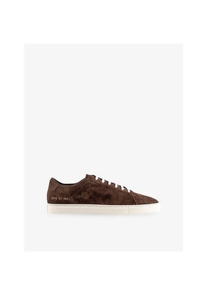 Mens Common Projects Achilles Premium Suede Trainers