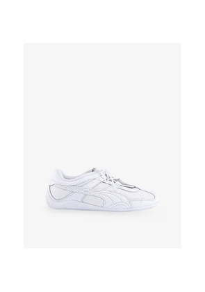 Womens Puma Speedcat Go Leather and Mesh Trainers