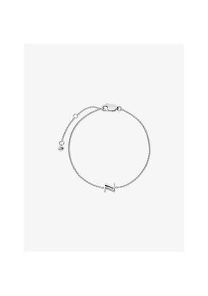 Womens Monica Vinader Initial Z Sterling-Silver Chain Bracelet