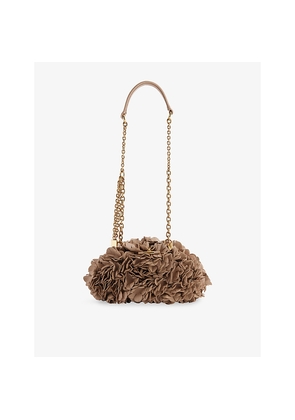 Womens Chloe Plissé Leather Shoulder Bag